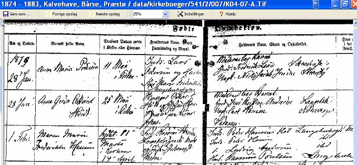 Frederikke's daab.jpg - Frederikke's dåb 1. Feb 1879